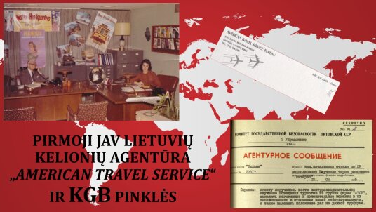 Pirmoji JAV lietuvių kelionių agentūra „American Travel Service“ ir KGB pinklės   