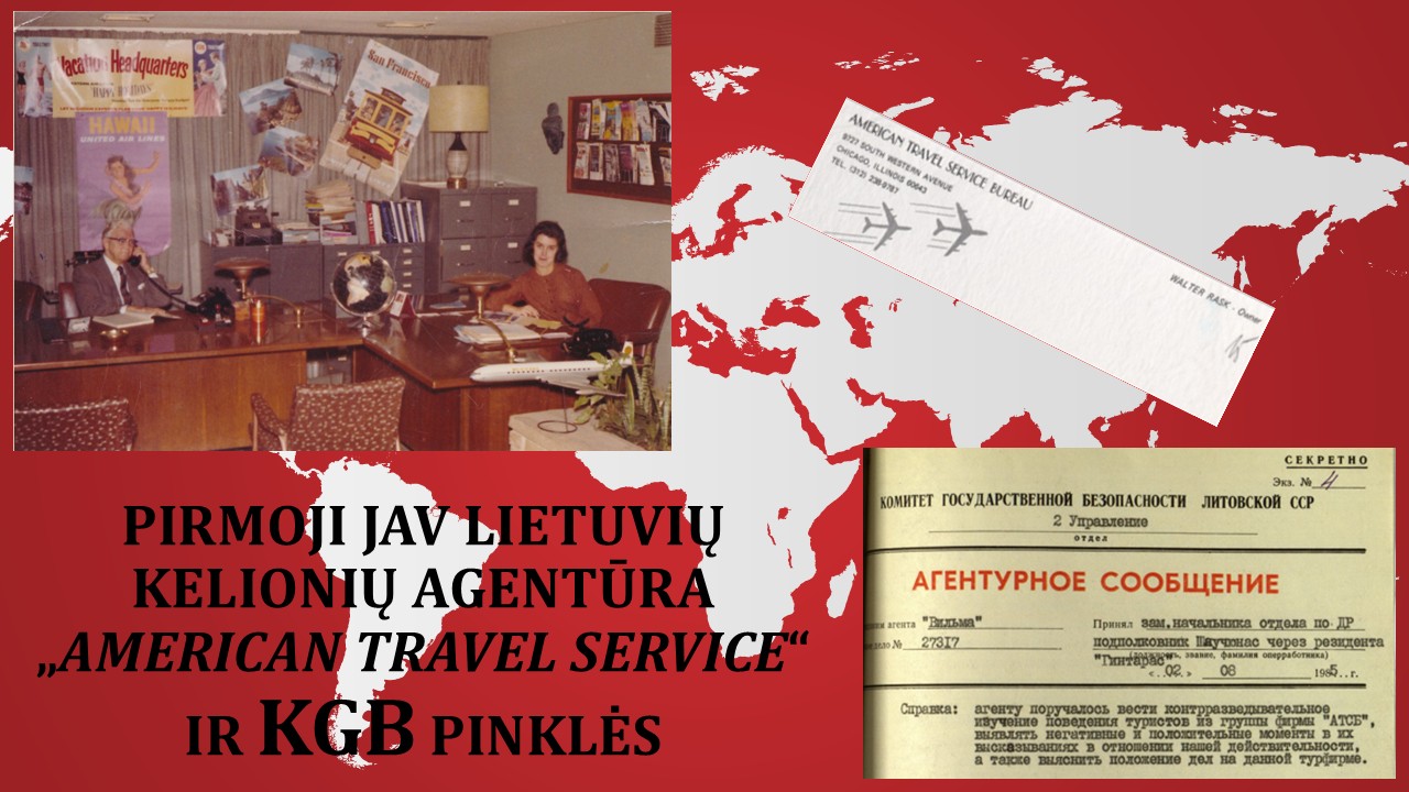 Pirmoji JAV lietuvių kelionių agentūra „American Travel Service“ ir KGB pinklės   
