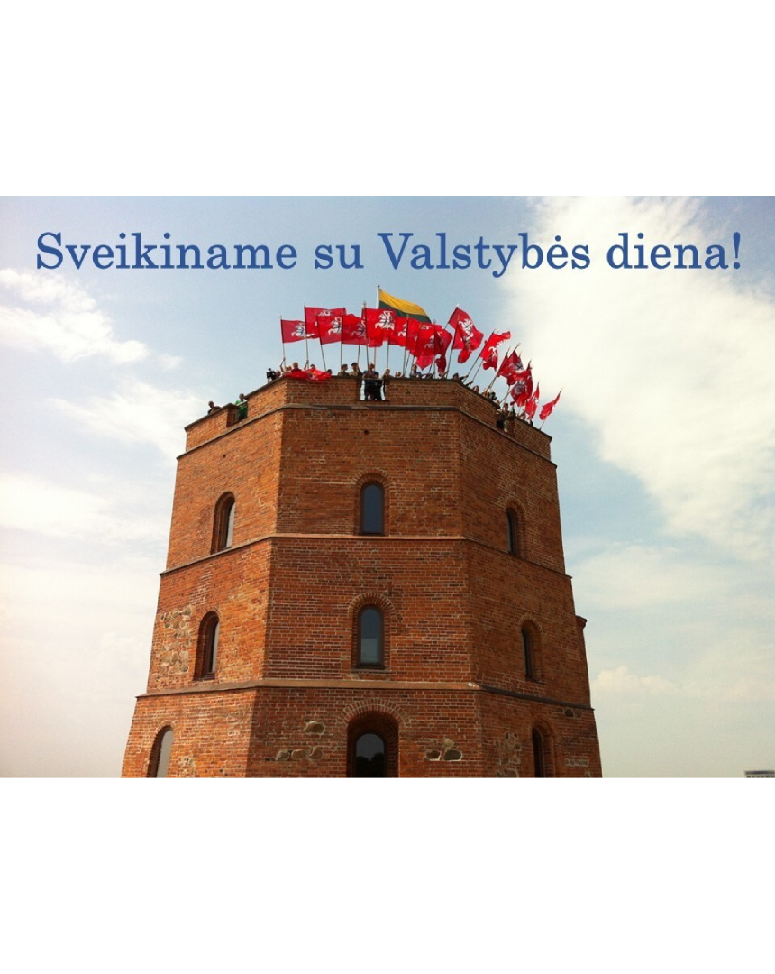 Sveikiname su Valstybės diena!